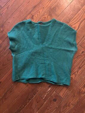 Women's Teal Knit Skirt - Stretch Ponte Pencil